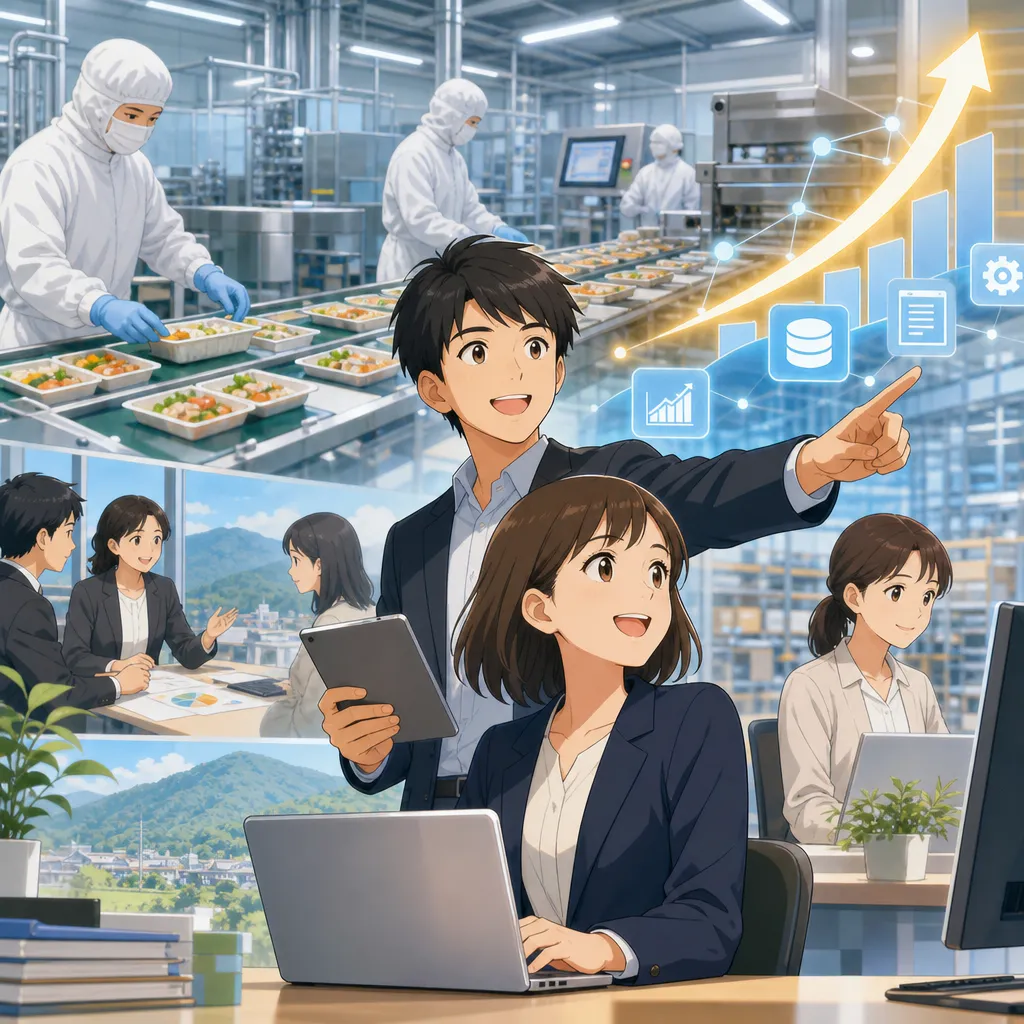 株式会社Office Achieveが地域現場に伴走する食品業務支援